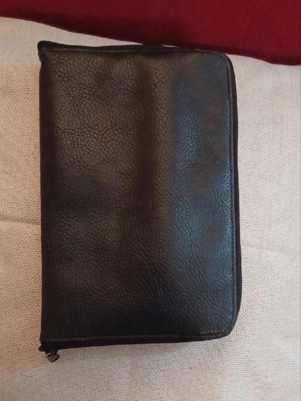 Plush Black Jewelry Organizer Case - Unbranded